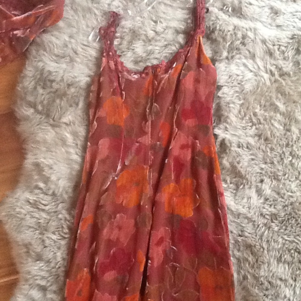 Velvet dress with matching jacket - Picture 3 of 4